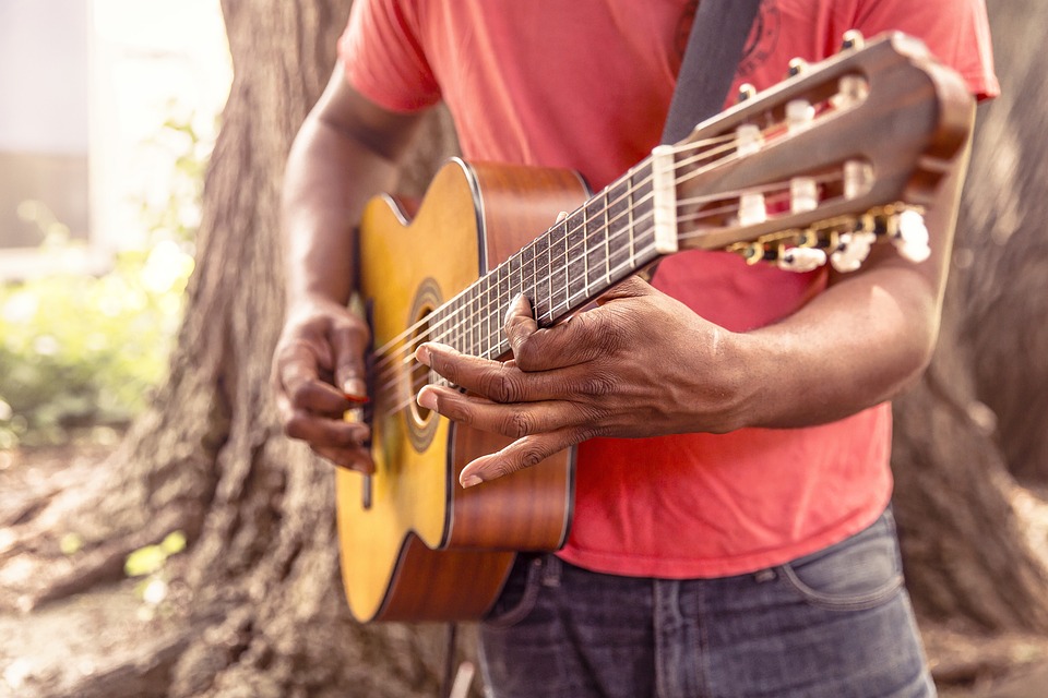 El adjetivo de Guitarra acústica: usos y ejemplos